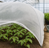Filet anti-insectes blanc, filet en maille pour serre, légumes, jardin, protection des plantes, barrière respirante contre les ravageurs
