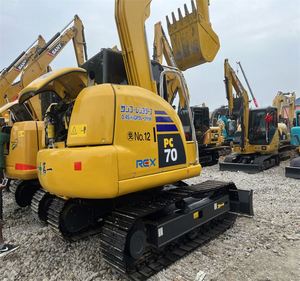 Miniexcavadora Komatsu PC70 Usada de Japón, Alto Rendimiento y Bajo Precio, Excavadora Hidráulica de Orugas - Product Image 2