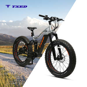 Bicicleta Eléctrica de Montaña TXED Personalizada con Llantas Gruesas, Batería de 10.4Ah, Motor de 750W - Product Image 1