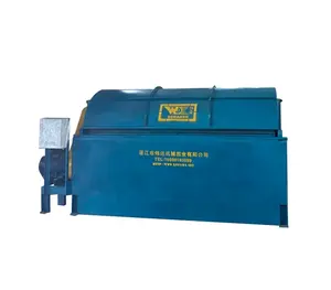 multi-function fiber brushing machine removing impurity from fiber