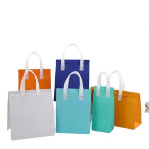 Reusable Non-woven Laminated Aluminum Foil Insulated Takeaway Bags for Food <b>Milk</b> Cake & <b>Chocolate</b> - Product Image 4