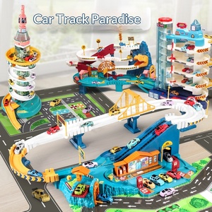 Set Montagna dei Dinosauri con Pista da Corsa e Garage, Gioco di Assemblaggio per Bambini, Divertimento a Livello Avventuroso, Scala <span class=keywords><strong>1</strong></span>:5 - Product Image 2
