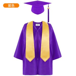Niños Graduación Cap Bata Conjuntos Kindergarten Niños Niño Graduación <span class=keywords><strong>Ropa</strong></span> Traje Primaria Graduación Cap Bata Ceremonia Traje - Product Image 5