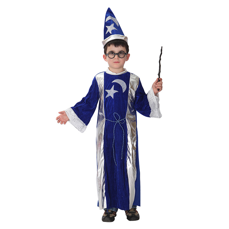 Blue Wizard Costume