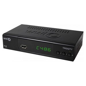 กล่องรับสัญญาณ TRINITY T2 Basic Dvb T2 Hevc 10 Bit สีดำ DVB-T2 - Product Image 1
