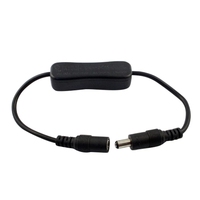 Grosir Kabel Ekstensi DC5521 dengan Sakelar Kabel Daya DC untuk Lampu LED