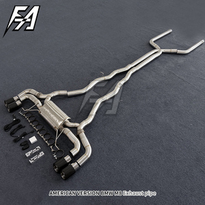 Silenciador de escape de válvula electrónica para BMW M850/M850i 4,4 T G14/G15/G16 2019-2023, tubo de escape trasero de gato de acero inoxidable - Product Image 3