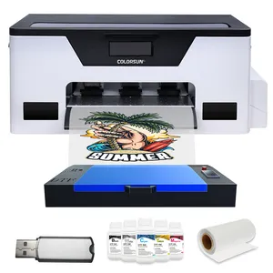 New A3 XP600 33CM Commercial Dtf Printer single head with Oven for T shirt Printing