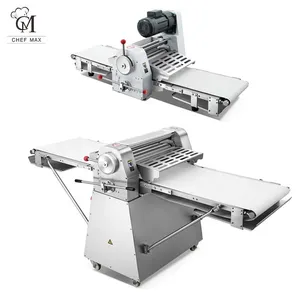 Chefmax Industrial Bakery Equipment Puff Pastry Food Dough Sheeter Bread Pizza Electric Puff Pastry Machine