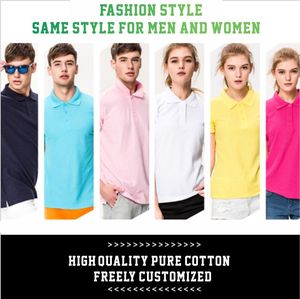 Polo à logo de broderie personnalisée en gros d'usine t-shirt pour hommes polo de <span class=keywords><strong>golf</strong></span> uni imprimé personnalisé 100% t-shirt en coton pour unisexe - Product Image 2