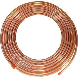 HVAC Copper <b>Tube</b> C12200 Air Conditioning Pancake Coil Copper Pipe with Welding & Cutting Services Customizable Size - Product Image 1