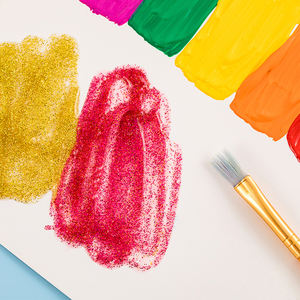 حار بيع الجملة غير سام 6 ألوان 22 مللي بريق الغراء للأطفال اللوحة - Product Image 6