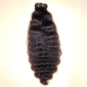 2025 nueva llegada grado 12A 100% humano virgen cuerpo onda cabello Indio Extensión de cabello humano, extensión de cabello humano Remy, cabello de calidad - Product Image 1