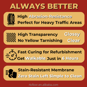 Prezzo caldo veloce Curing pavimento <span class=keywords><strong>esterno</strong></span> rivestimento decorativo in poliurea Topcoat resistente all'abrasione resistente agli agenti atmosferici <span class=keywords><strong>per</strong></span> la <span class=keywords><strong>casa</strong></span> - Product Image 2