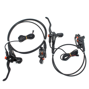 Rem sepeda skuter, e-bike 12/14 inci Power Cut Off rem cakram hidrolik 2/3pin SM Plug dapat disesuaikan rem sepeda listrik - Product Image 1