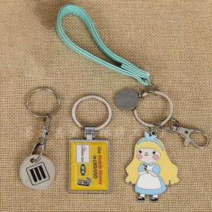 Enamel Metal Keychains With 2D 3D Logo Design Wholesale Souvenir Gifts <b>Customized</b> Keyring <b>Key</b> <b>Ring</b> Holder - Product Image 5