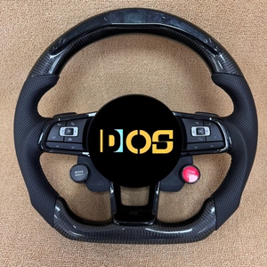 Volante de Cuero DOS en Oferta para <span class=keywords><strong>Volkswagen</strong></span> R-line Passat Golf Jetta Tiguan Polo Bora <span class=keywords><strong>Arteon</strong></span> 2000-2025 - Product Image 3