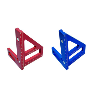 Règle de traçage de lignes, règle d'angle à 90 degrés, échelle métrique, outil de travail du bois, usage domestique - Product Image 1