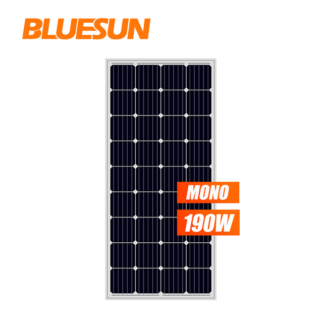 Good Quality Mono 36V 185w Solar Panel Home Solar Panels 185 Watts 190watts 200w 210wp