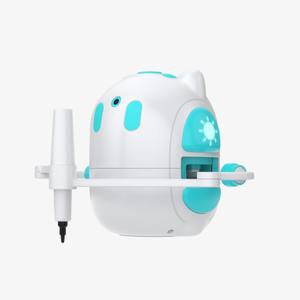 Divertido conejo inteligente tablero <span class=keywords><strong>de</strong></span> dibujo <span class=keywords><strong>de</strong></span> <span class=keywords><strong>dibujos</strong></span> <span class=keywords><strong>animados</strong></span> educación temprana para niños juguete <span class=keywords><strong>de</strong></span> aprendizaje idioma conmutable chino inglés carga - Product Image 5