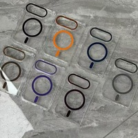 Étui de téléphone transparent minimaliste en acrylique résistant aux chocs avec charge magnétique sans fil RUIYI pour Duo 18 Fold Ultra, prix d'usine