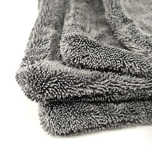 Serviette de voiture en microfibre à boucles torsadées pour usage commercial, chiffon de séchage pour taxi, <span class=keywords><strong>location</strong></span> de voitures, entretien et nettoyage - Product Image 1