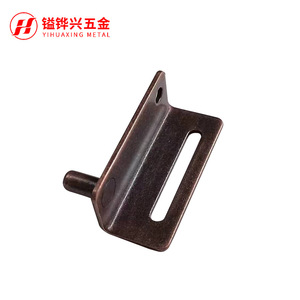 บานพับประตูตู้เหล็กปรับได้ยี่ห้อ Yihuaxing หนา 4 มม. สีแดงโบราณ แบบติดผิว สำหรับเฟอร์นิเจอร์ - Product Image 5