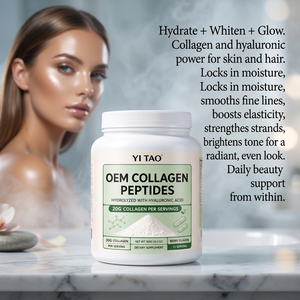 OEM/ODM Hydrolyzed <b>Collagen</b> <b>Peptides</b> <b>Powder</b> with Hyaluronic Acid Berry Flavor for Skin Hair Nail Support - Product Image 5