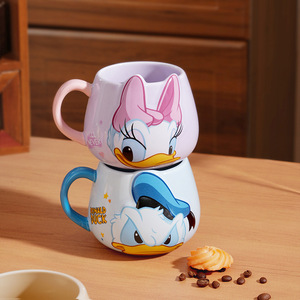 <span class=keywords><strong>Taza</strong></span> de Cerámica con Diseño de Dibujos Animados, Linda, para Café y Agua, Estilo Nuevo, para Hogar y Oficina - Product Image 1