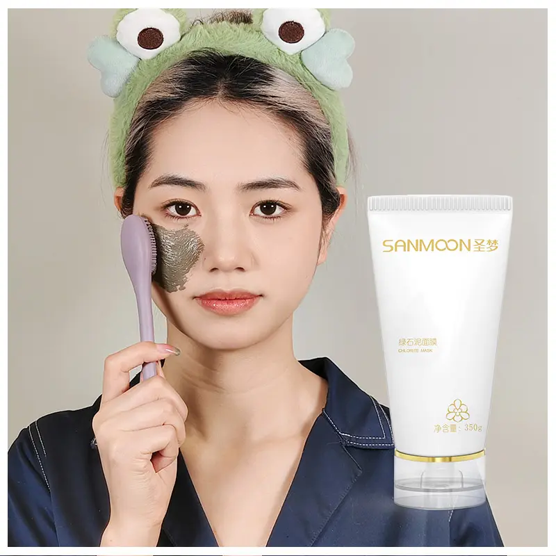 ODM nettoyage en profondeur salon de beauté masque d'argile produits de soins de la peau masque de boue à la vitamine E pour le visage masque d'argile visage marque privée