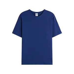 Hot Sale Custom Round Neck Sport Cotton Designs Short Sleeve Vintage Plain Graphic Plus Size Men's T-Shirts