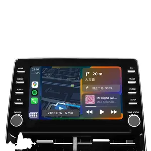 Pemutar kotak mobil, modul mobil nirkabel navigasi mobil dengan kabel penghubung Android kotak otomatis, pemutar Miracast, 2019 Carplay untuk Toyota Avalon