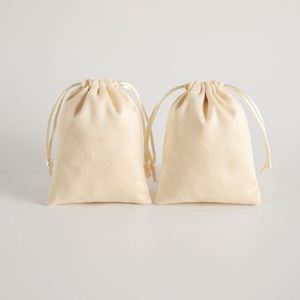 Customized Velvet Drawstring Jewelry Storage Pouch Recyclable Accessories Gift Packaging Bag - Product Image 1