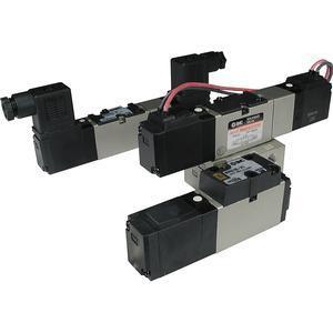 Válvula Solenoide Piloto de 5 Vías SMC VFR3210-4DZ-03, 24V CC, Temperatura Normal, Uso General - Product Image 1