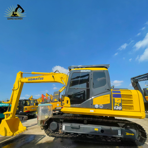 Used Excavators Komatsu PC130 Excavator 13 ton Original Low Hours Quality <b>Engineering</b> <b>Construction</b> <b>Machinery</b> Used Excavator - Product Image 1