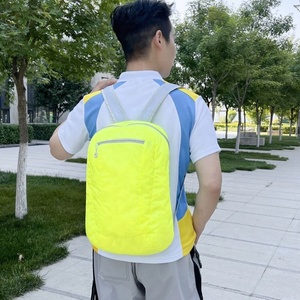 Customized Designer Promotion Cheap Casual Sports Lightweight <b>Waterproof</b> Nylon Foldable Travel Hiking <b>Backpack</b> - Product Image 4