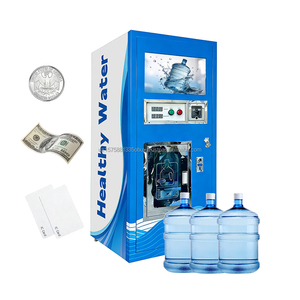 Máquina Expendedora de Agua de Ósmosis Inversa RO de 400 GPD, Personalizada para Uso Comunitario, Totalmente Automática 24H, con Múltiples Métodos de Pago - Product Image 4