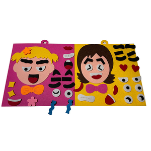 Gioco Educativo in Feltro per Esprimere le Emozioni - Attività di Apprendimento Prescolare per Bambini di 3 4 5 6 Anni - Product Image 5