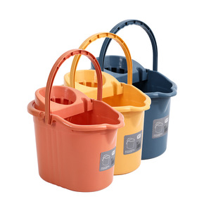 <span class=keywords><strong>Cubo</strong></span> <span class=keywords><strong>de</strong></span> Plástico PP Multiusos Resistente <span class=keywords><strong>de</strong></span> 15L, Pequeño y Ligero, para Limpieza <span class=keywords><strong>de</strong></span> Pisos, con Asa y Sistema <span class=keywords><strong>de</strong></span> Escurrido - Product Image 1