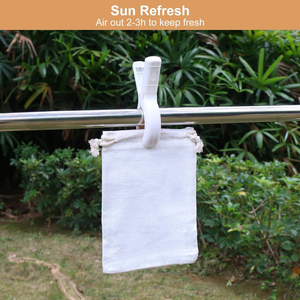 ถุงผ้ามัสลินแบบมีเชือกผูก ทนทาน เหมาะสำหรับจัดเก็บสินค้าจำนวนมากและใช้สำหรับงานโปรโมชั่น - Product Image 3