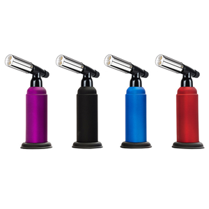 2025 Venta caliente logotipo personalizado potente a prueba de viento de alta calidad inclinado antorcha encendedor para fabricantes mayoristas al por mayor - Product Image 3