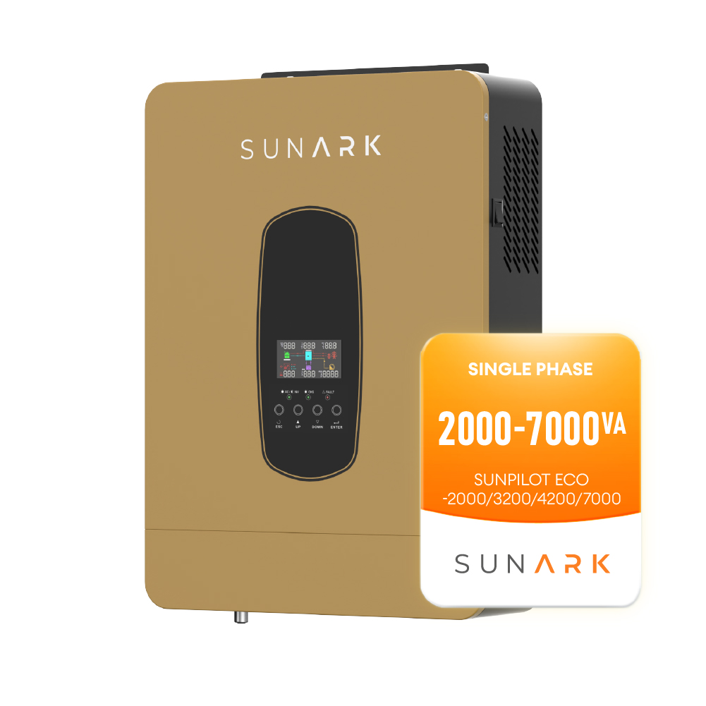 Синусоидальный солнечный инвертор Sunark с Mppt 2Kva 3.5Kva 7Kva солнечный инвертор для кондиционера