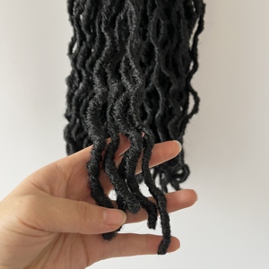 Extension per capelli Gypsy Locs all'uncinetto effetto Ombre, direttamente dalla fabbrica, per distributori di saloni e OEM - Product Image 5