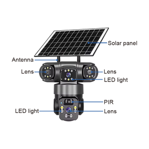 <span class=keywords><strong>4G</strong></span>/<span class=keywords><strong>Wifi</strong></span> <span class=keywords><strong>Camera</strong></span> V380 Pro 12mp 3-lens 3-scherm Bewegingsdetectie PTZ 360° Automatische Tracking Beveiligingscamera's Zonnepanelen CCTV OEM <span class=keywords><strong>Camera</strong></span> - Product Image 4