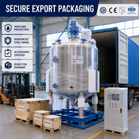 Réservoir de mélange multifonctionnel SUS304 SUS316L pour aliments, boissons, produits laitiers, sauces, sirops et huiles comestibles