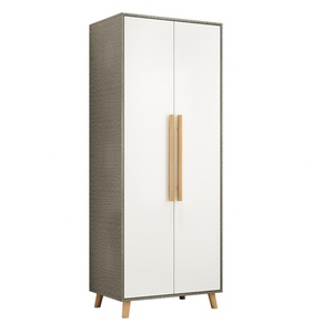 Armario de Madera de Diseño Nuevo para Dormitorio con 2 Puertas, Muebles de Dormitorio, Armarios - Product Image 6