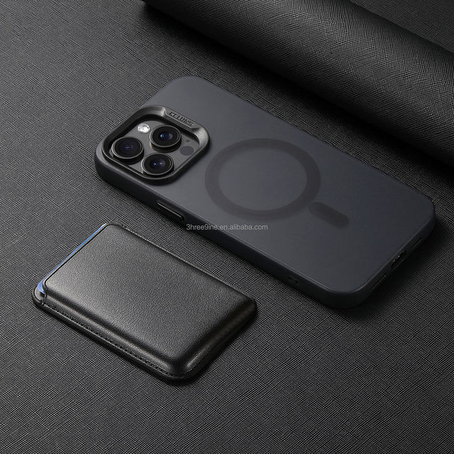 Custom Logo Official Card Holder Pu Leather Phone Case Magnetic Wallet for Phone 17 Pro 1615 14 13Pro