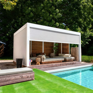 Customizzazione del produttore per esterni ombreggiatura <span class=keywords><strong>avvolgibile</strong></span> avvolgibili motorizzati tende a rullo impermeabili - Product Image 3