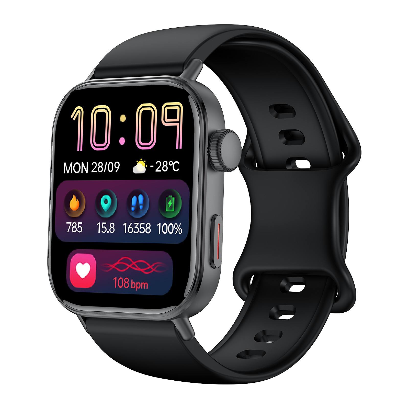 GW11Mini 2026 Smart Watch Blood Oxygen and Heart Rate Monitor Multiple Exercise Patterns Smart Watch for Men and Women