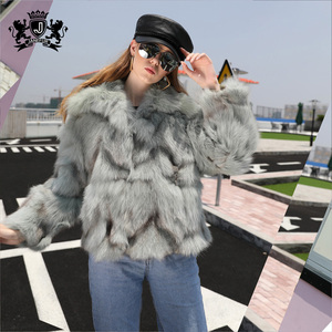 <strong>Women</strong> Fox Fur <strong>Coat</strong> Plus Size Real Fox Fur Jacket <strong>Cheap</strong> Price Genuine Fox Fur <strong>Coat</strong> - Product Image 6